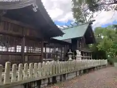 神明神社の本殿