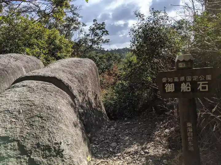 猿投神社 東の宮の自然