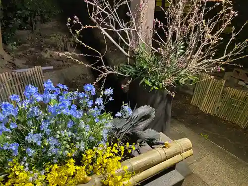東海市熊野神社の手水舎