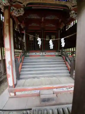 松田八幡宮の本殿・本堂