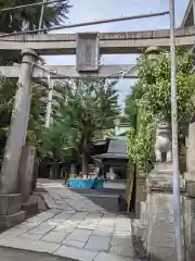 小野照崎神社の鳥居