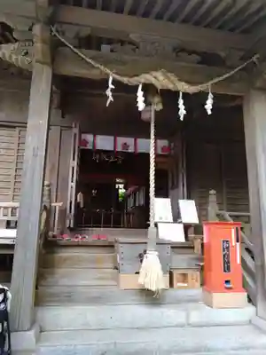 山崎菅原神社の本殿・本堂