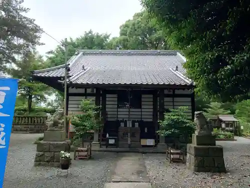 佐野原神社の本殿・本堂