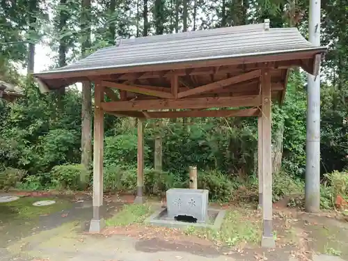 熊野神社の手水舎
