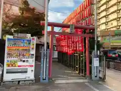 正一位稲荷大明神の鳥居