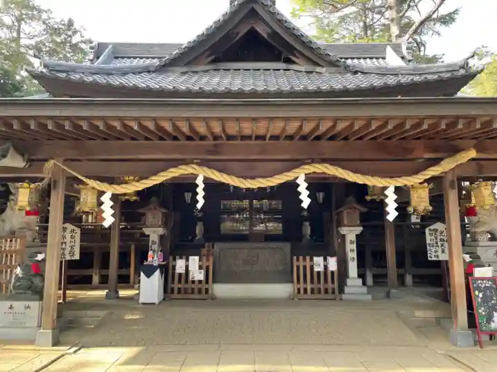 大宝八幡宮の本殿・本堂