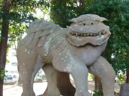 八幡神社の狛犬