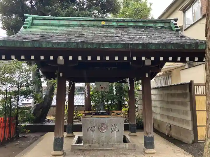 居木神社の手水舎