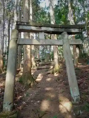 式内稲荷神社の鳥居