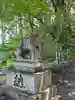 薦神社の狛犬