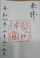 熱田神宮の御朱印