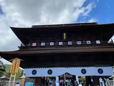 善光寺の山門・神門