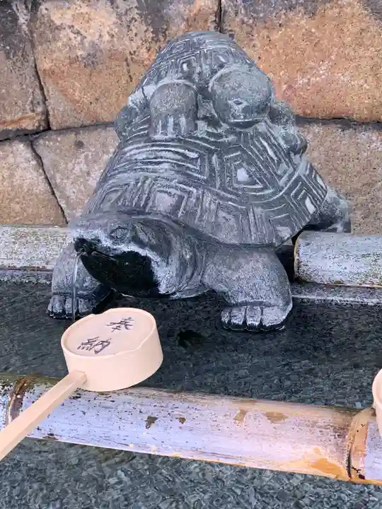 亀山八幡宮の手水舎