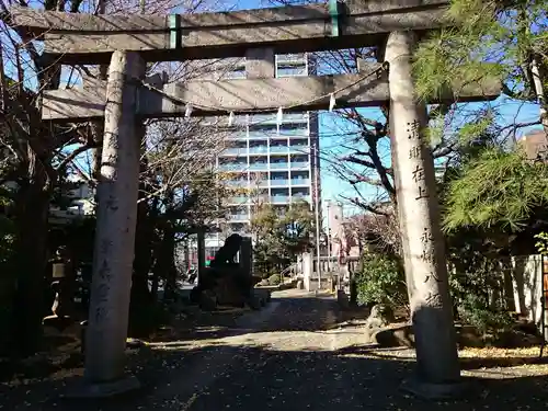 河原町稲荷神社の鳥居