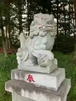 土屋箒根神社の狛犬