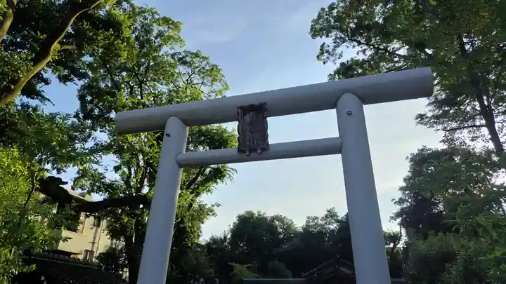 西四条斎宮 西院野々宮神社(春日神社御旅所)の鳥居