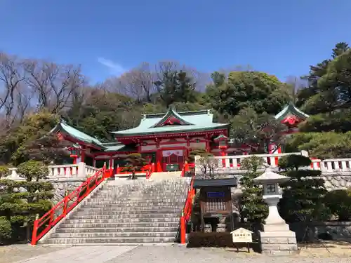 足利織姫神社の本殿