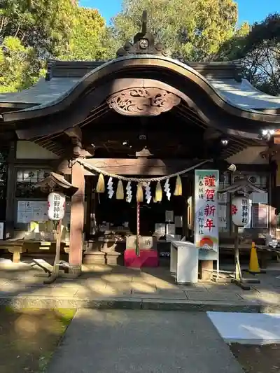 成田熊野神社の本殿