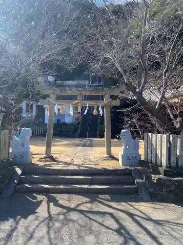 粟嶋神社の鳥居