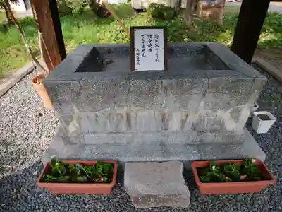 江部乙神社の手水舎