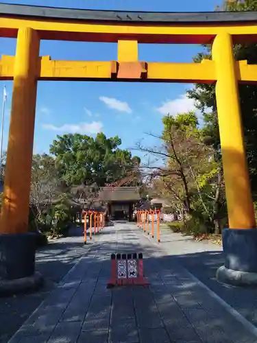 平野神社の鳥居