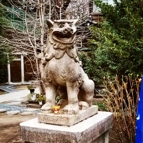 久國神社の狛犬