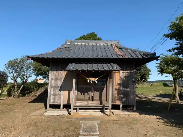 鹿島神社の本殿・本堂