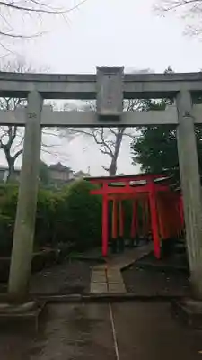 根津神社の鳥居