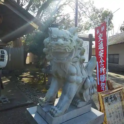 弘道館鹿島神社の狛犬