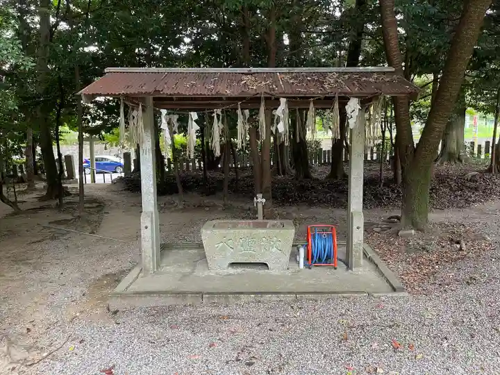 石積神社の手水舎