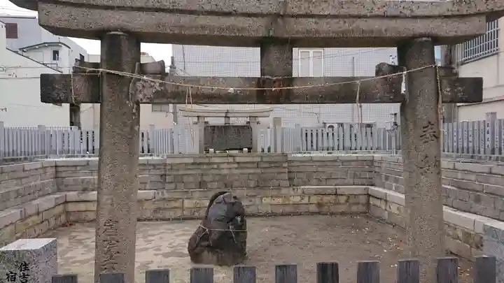 宿院頓宮の鳥居