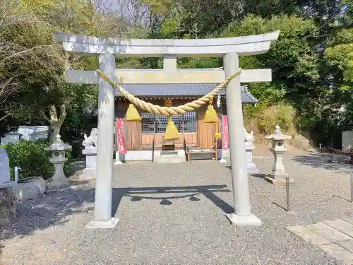 門内神社の鳥居