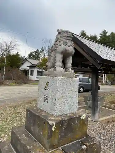 留辺蘂神社の狛犬