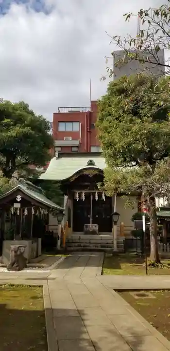 湯島御霊社の本殿・本堂