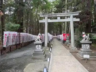 豊川閣　妙厳寺の鳥居