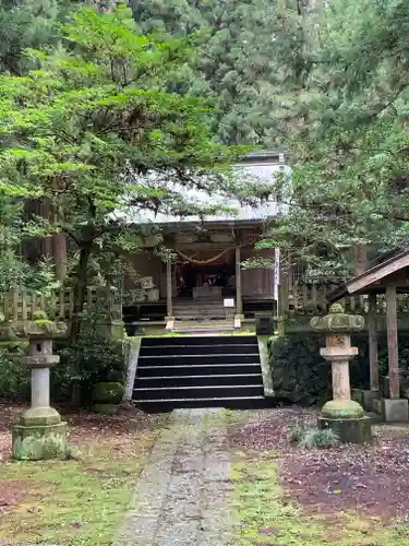 健武山神社の本殿