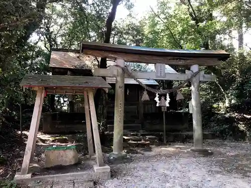 愛宕神社奥宮の鳥居