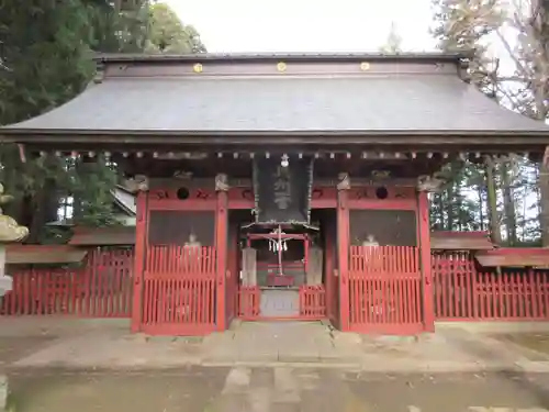 都々古別神社(八槻)の山門・神門