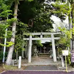  岳温泉神社 の鳥居