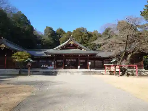 群馬県護国神社の本殿・本堂