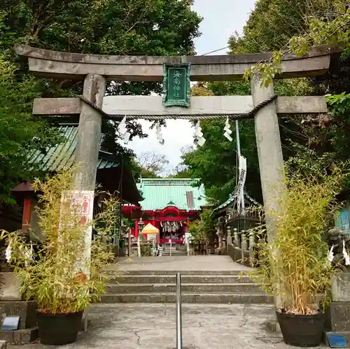 海南神社の鳥居