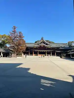 寒川神社の本殿・本堂