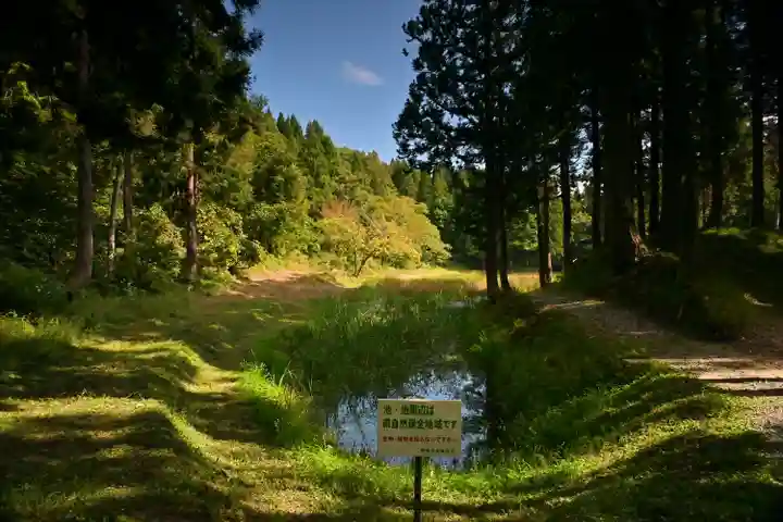 郡殿の池弁財天社(新潟県)