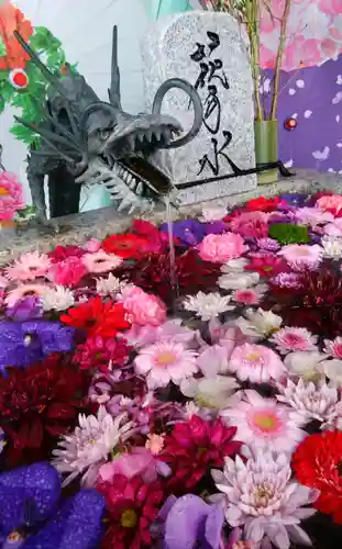 札幌諏訪神社の手水舎