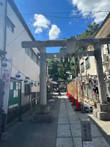 川越熊野神社の鳥居