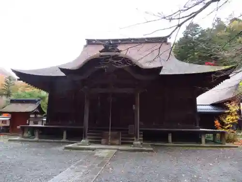 雲峰寺の本殿・本堂
