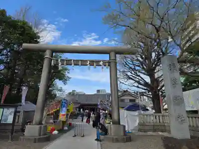 浅草神社の鳥居