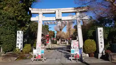 亀ケ池八幡宮の鳥居