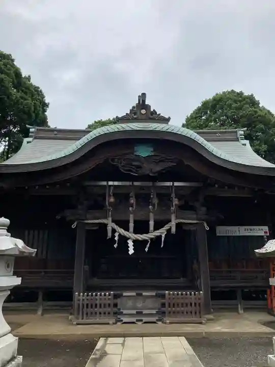 簳幹八幡宮の本殿・本堂