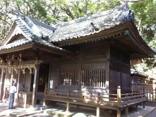 事任八幡宮の本殿・本堂